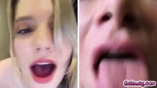 Kenna እና Serene በቀዳሚ ግምገማዎች ላይ የሚሰጡዋቸውን squirting በኩል ኮምፒውተር